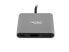 natec Fowler Mini - USB 2.0 Type-C - Grey - HDMI - USB 3.2 Gen 1 (3.1 Gen 1) Type-A - USB 3.2 Gen 1 (3.1 Gen 1) Type-C - USB - 59 mm - 52 mm