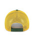 Фото #2 товара Big Boys and Girls Green, Gold Oakland Athletics Levee MVP Trucker Adjustable Hat
