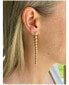 ფოტო #3 პროდუქტის Graduated Polished Bead + Pave Dangle Earrings