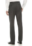 Фото #2 товара Ralph Lauren Solid Charcoal Big & Tall Classic Fit Dress Pants Unhemmed Size 42W