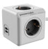 Фото #1 товара Allocacoc 1406GY/DEEUPC - 1.5 m - Type F - Grey - White - 4 AC outlet(s)