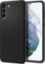 Фото #1 товара Чехол для смартфона Spigen Liquid Air Galaxy S21 матовый черный.