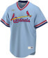 Фото #3 товара Men's Ozzie Smith Light Blue St. Louis Cardinals Road Cooperstown Collection Player Jersey