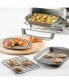 Фото #2 товара Total Nonstick Toaster Oven & Personal Pizza Pan 4-Pc. Baking Set