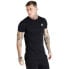 ფოტო #1 პროდუქტის SIKSILK Essential Muscle Fit short sleeve T-shirt
