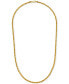Фото #4 товара Macy's sparkle Rope Link 20" Chain Necklace (3.6mm) in 14k Gold