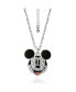 Mickey Mouse Pave Necklace