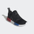 儿童 adidas originals NMD 360 K 运动休闲鞋 黑蓝红