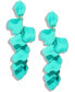 ფოტო #2 პროდუქტის Women's Satin Petal Duster Earrings