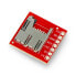 MicroSD card reader module - SparkFun BOB-00544