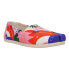 Фото #2 товара TOMS Loveis Wise X Alpargata Graphic Slip On Womens Multi, Pink Flats Casual 10