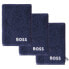 Фото #1 товара Hugo Boss Waschlappen 3er Pack 'PLAIN' Baumwolle