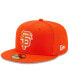 Фото #3 товара Men's Orange San Francisco Giants City Connect 59FIFTY Fitted Hat