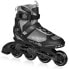 Фото #13 товара Spokey Revo BK/GR SPK-929432 roller skates, year 38