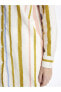Фото #4 товара AYMİRA STORE TARFINDAN GÖNDERİLECEKTİR !! Modest Desenli Uzun Kollu Oversize Kadın Gömlek Tunik