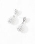 Фото #2 товара True Decadence pearl teardrop stud earrings in white