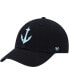 Фото #1 товара Women's Black Seattle Kraken Clean Up Adjustable Hat