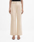 ფოტო #1 პროდუქტის Women's Pleated Suit Pants