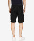 Фото #2 товара Men's Belted Twill Tape Cargo Shorts