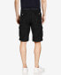 ფოტო #2 პროდუქტის Men's Belted Twill Tape Cargo Shorts