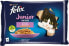 Фото #1 товара Nestle FELIX sasz.4x85g FANTASTIC JUNIOR KURCZAK, ŁOSOŚ w galaretce /12