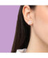 ფოტო #3 პროდუქტის Women's Floral Stud Earrings