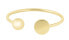 Фото #4 товара Design gilded set of steel rings