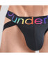 ფოტო #3 პროდუქტის Men's TRANSPARENT PRIDE [DUAL TECH] Jockstrap