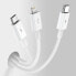 Superior 3w1 kabel USB Iphone Lightning USB-C microUSB 3.5 A 1.5 m Biały