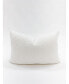 Фото #1 товара White 14x20 Down Alternative Cotton Waffle Weave Pillow