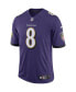 ფოტო #3 პროდუქტის Men's Lamar Jackson Baltimore Ravens Speed Machine Limited Jersey