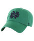 Фото #1 товара Men's Kelly Green Notre Dame Fighting Irish Classic Franchise Legacy Fitted Hat