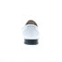 Фото #4 товара La Milano A11406 Mens White Leather Loafers & Slip Ons Casual Shoes