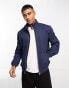 Фото #1 товара ASOS DESIGN harrington jacket with funnel neck in navy