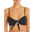 Фото #1 товара Solid & Striped 285974 The Roux Polka Dot Bikini Top, Size Medium