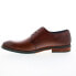 Фото #5 товара Zanzara Shaw ZZ1641C Mens Brown Leather Oxfords & Lace Ups Plain Toe Shoes