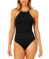 ფოტო #1 პროდუქტის Women's High-Neck One-Piece Swimsuit