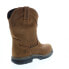 Фото #8 товара Wolverine Anthem Wellington Steel Toe W02287 Mens Brown Leather Work Boots