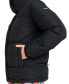 Фото #3 товара Juniors' Winter Rebel Puffed-Collar Bomber Jacket