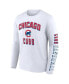ფოტო #3 პროდუქტის Men's Royal, White Chicago Cubs Two-Pack Combo T-shirt Set