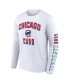 Men's Royal, White Chicago Cubs Two-Pack Combo T-shirt Set Royal, White, S - фото #3