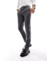 Фото #1 товара Jack & Jones Premium slim fit suit trouser in grey nepp