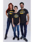 Toddler Boys Justice League Batman Superman Wonder Woman Matching Family T-Shirt to Adult