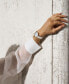 Фото #7 товара Часы и аксессуары Skagen Женские часы Anita Lille Three Hand белый кожаный ремешок 30 мм