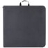 Фото #3 товара 23.5''W X 48.25''L Height Adjustable Bi-Fold Dark Gray Plastic Folding Table With Carrying Handle