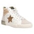 Фото #2 товара Vintage Havana Lester Leopard High Top Womens Beige, White Sneakers Casual Shoe