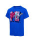 Фото #3 товара Men's Royal Philadelphia 76ers NBA x MTV I Want My T-shirt