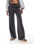 Фото #2 товара Stradivarius Tall pull on trouser in grey