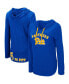 ფოტო #1 პროდუქტის Women's Royal Pitt Panthers My Lover Lightweight Hooded Long Sleeve T-shirt