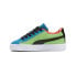 Фото #3 товара Puma Suede Water Fight Lace Up Toddler Boys Blue Sneakers Casual Shoes 38935202